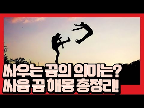 싸우는 꿈은 어떤 의미일까? 싸움 꿈 해몽 총정리!