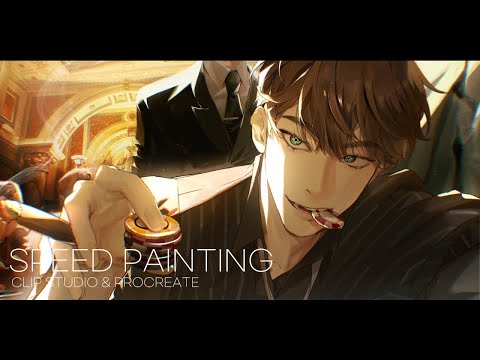 [NAKDI] 버튜버 데뷔 축전 일러스트 SPEED PAINTING (멤버십 10월 리워드)