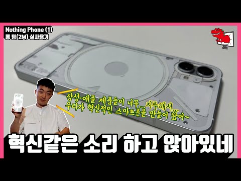 얘들은… 뭘 믿고 입을 턴거지?! / 낫싱 폰원(Nothing Phone(1)) 2달 실사용기