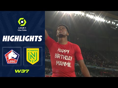 LOSC LILLE - FC NANTES (2 - 1) - Highlights - (LOSC - FCN) / 2022-2023