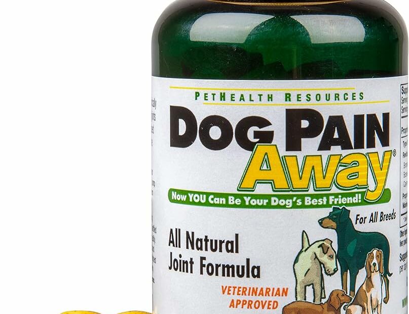 Amazon.Com : Dog Pain Away - Vet Approved Dog Pain Reliever (90 Count) -  Fast Acting Pain Relief Supplement To Repair Connective Tissue And Help  Alleviate Hip And Joint Pain - All