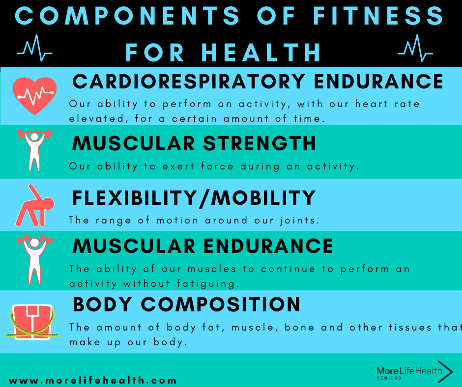 Components Of Fitness For Seniors – Health — More Life Health - Seniors  Health & Fitness