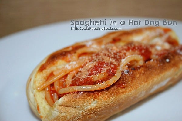 Spaghetti In A Hot Dog Bun Recipe