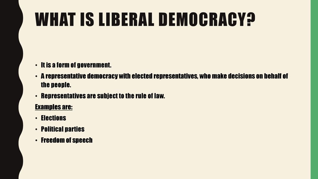 Is Liberal Democracy The Best Means Of Promoting Our Interests? - Ppt  Download