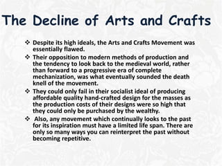 Arts And Crafts Movement | Ppt