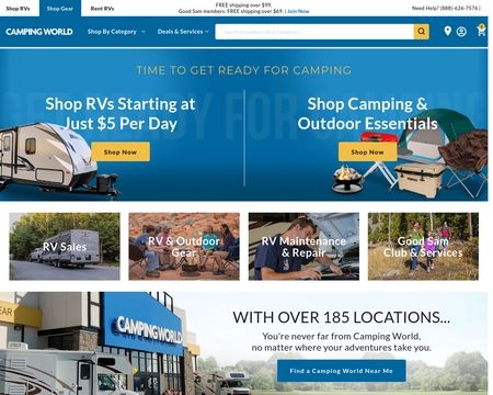 Campingworld Reviews - 576 Reviews Of Campingworld.Com | Sitejabber