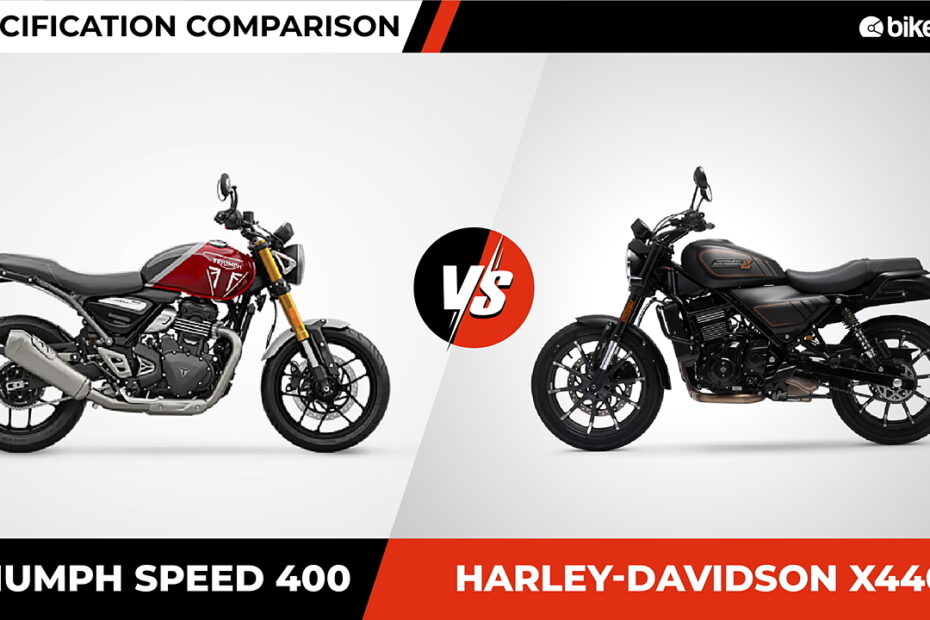 Harley-Davidson X440 Vs Triumph Speed 400: Specification Comparison -  Bikewale
