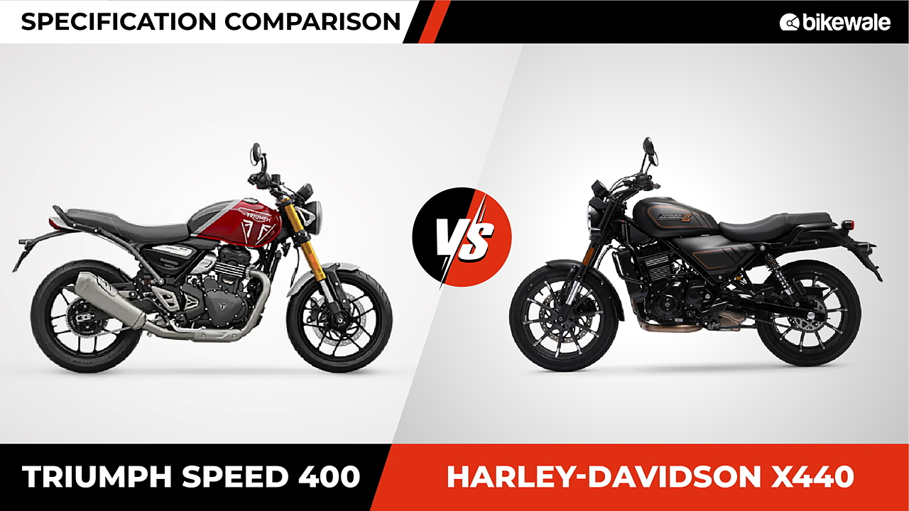 Harley-Davidson X440 Vs Triumph Speed 400: Specification Comparison -  Bikewale