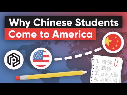 Why So Many Chinese Students Come to America