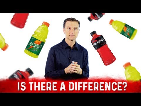 Gatorade vs Powerade: Which One Is Better For Dehydration – Dr. Berg