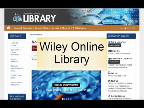 Wiley Online Library - Youtube