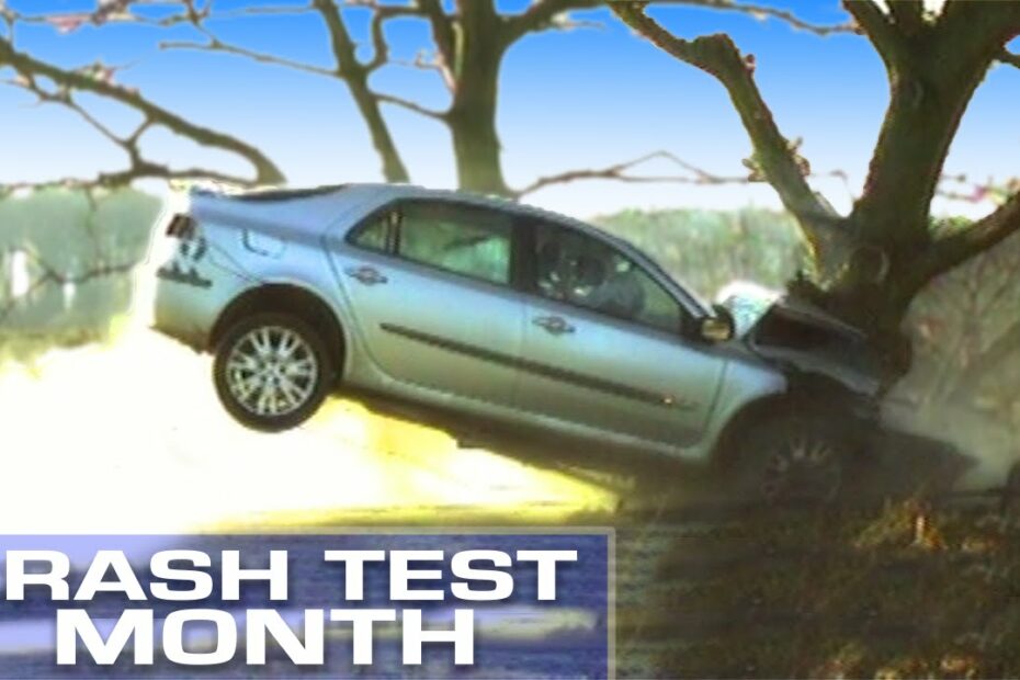 Crash Test Month: Crashing Into A Tree At 55Mph - Youtube