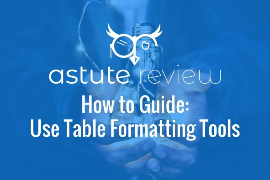 Astute Review: Astute University - Astute Review'S Review Tool