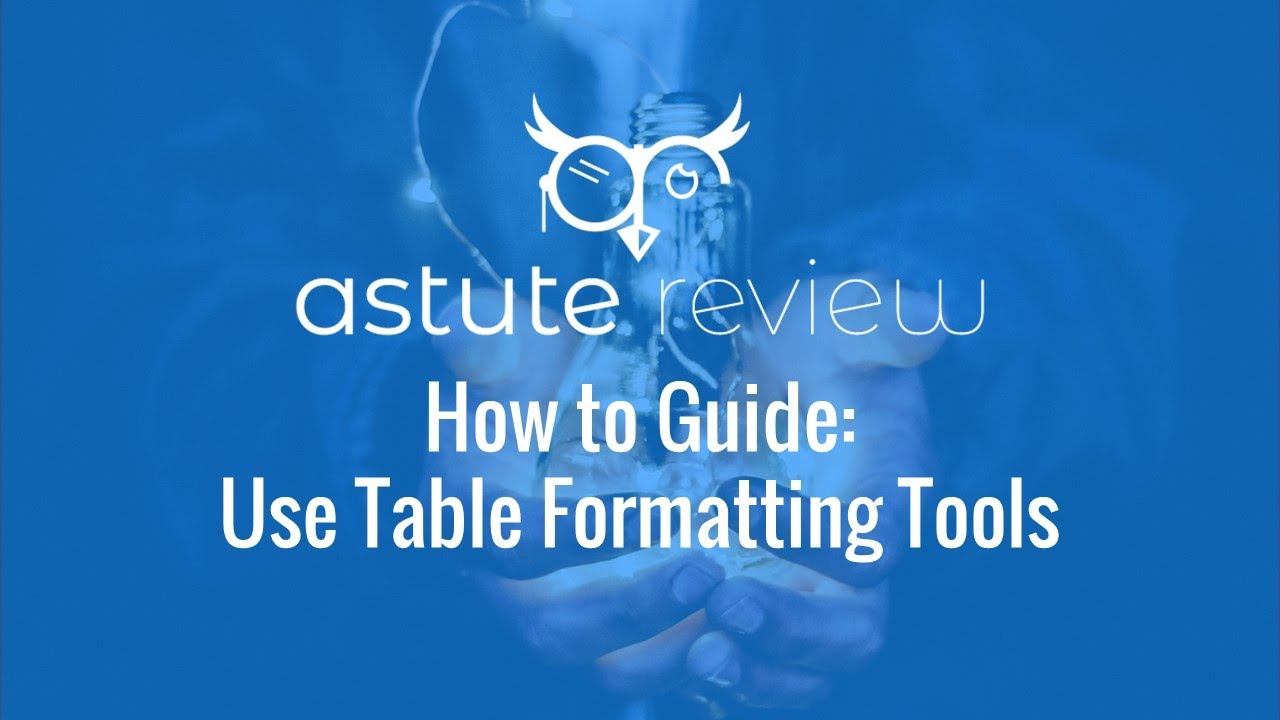 Astute Review: Astute University - Astute Review'S Review Tool