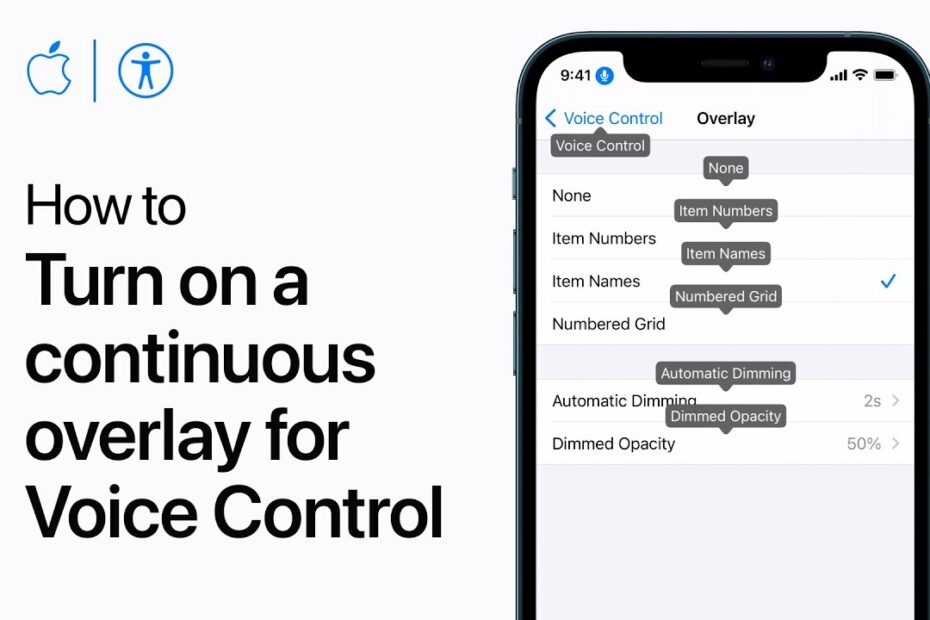 How To Show A Continuous Overlay For Voice Control On Iphone, Ipad, And  Ipod Touch — Apple Support - Youtube