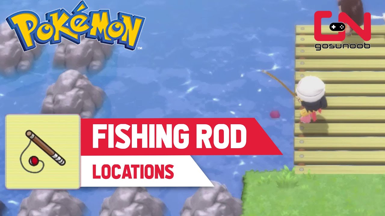 Old Rod, Good Rod, Super Rod In Pokemon Bdsp