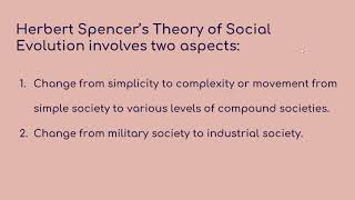 Herbert Spencer 2 (Theory Of Social Evolution) - Youtube