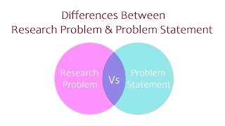 Differences Between Research Problem And Problem Statement - Youtube