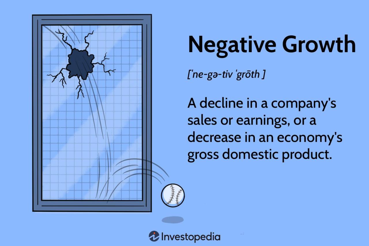 Negative Growth: Definition And Economic Impact