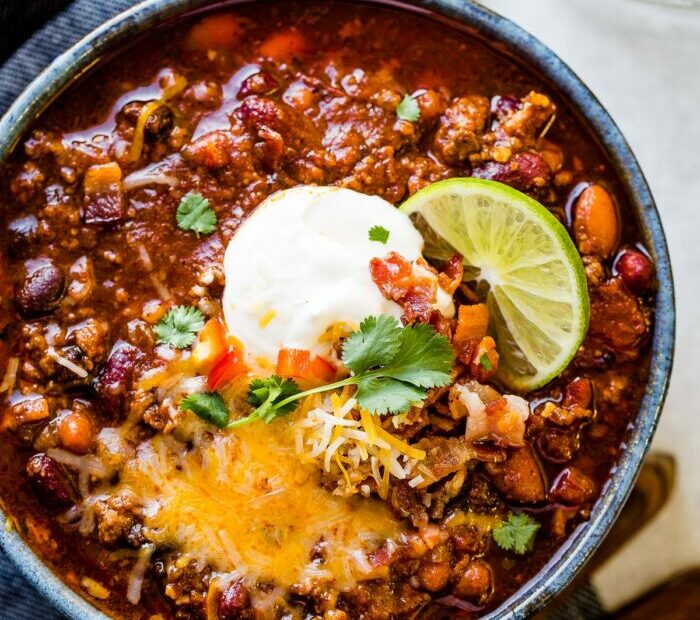 The Best Instant Pot Chili {Award Winning} Recipe - Oh Sweet Basil