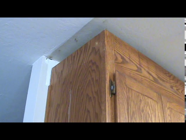 How To Patch & Add To Kitchen Cabinet Scribe Mold - Youtube