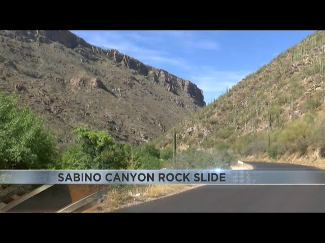 Two Sabino Canyon Trails Closed After Rockslide - Youtube