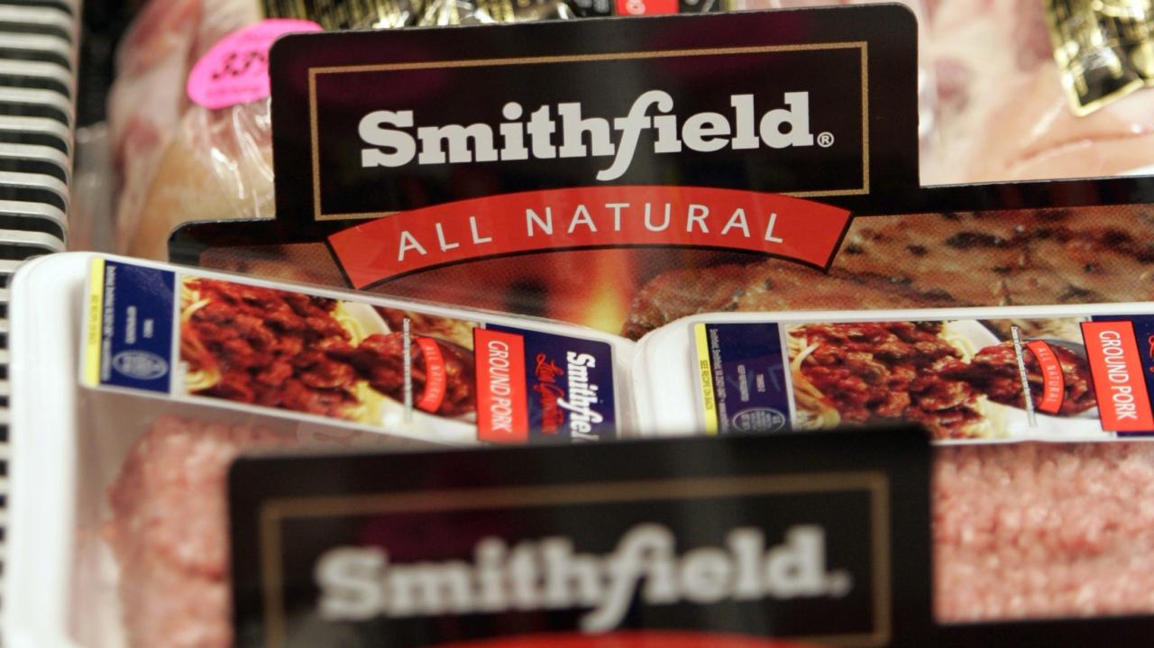 Will Chinese Firm Bring Home The Bacon With Smithfield Deal? : The Salt :  Npr