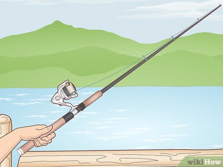 5 Ways To Use A Fishing Rod - Wikihow