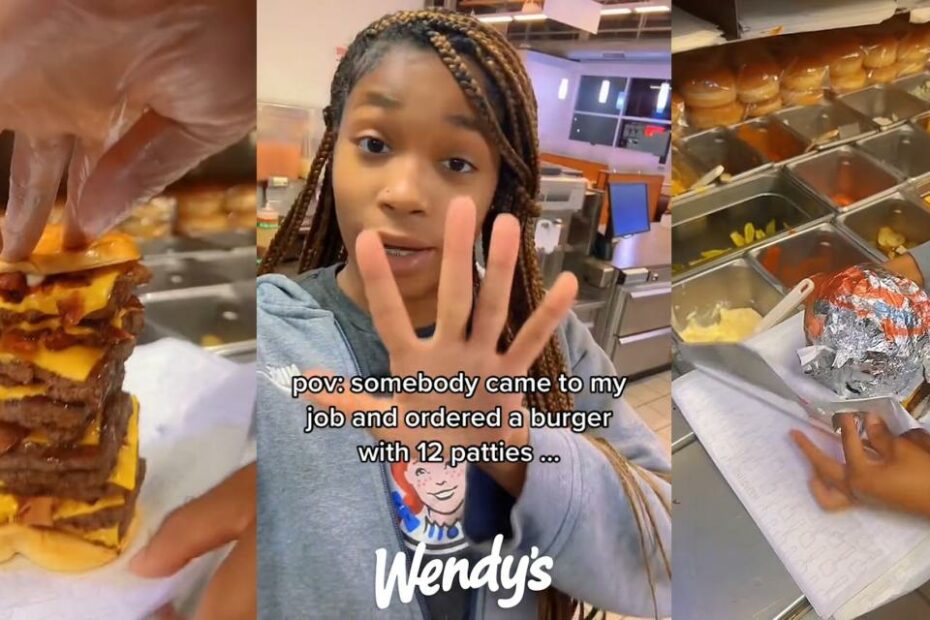 Wendy'S Worker Says Customer Asked For Burger With 11 Patties